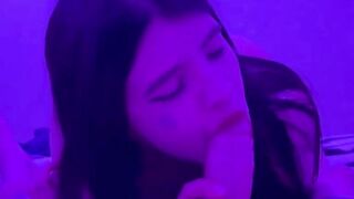 Neon Lights & Giant Dick - Erotic Roleplay Scene With Older Man And barely legal Blonde