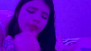 Neon Lights & Giant Dick - Erotic Roleplay Scene With Older Man And barely legal Blonde