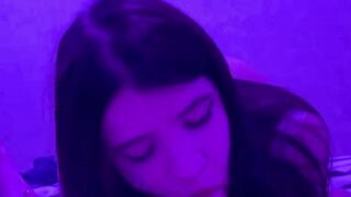 Neon Lights & Giant Dick - Erotic Roleplay Scene With Older Man And barely legal Blonde