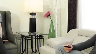 Ella Hollywood's Ride On A Giant Dick - Big Tit Transsexual Fucks Hard