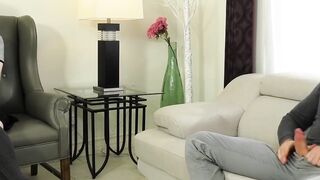 Ella Hollywood's Ride On A Giant Dick - Big Tit Transsexual Fucks Hard