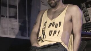 KINKY PRESTON STEEL'S HARD THROBBING COCK POV VIEW - SEXY FACIAL AND BUSTED JUICE