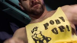 KINKY PRESTON STEEL'S HARD THROBBING COCK POV VIEW - SEXY FACIAL AND BUSTED JUICE