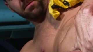 KINKY PRESTON STEEL'S HARD THROBBING COCK POV VIEW - SEXY FACIAL AND BUSTED JUICE