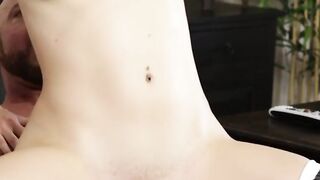 Teen Cutie's Reverse Cowgirl Ride - Small Boobs Babe Fucked Hard