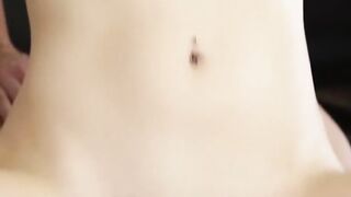 Teen Cutie's Reverse Cowgirl Ride - Small Boobs Babe Fucked Hard