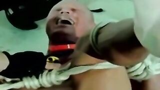 Anal Invasion - Bound And Shocked With Anal Play For A Hot Blowjob