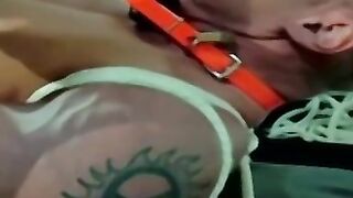 Anal Invasion - Bound And Shocked With Anal Play For A Hot Blowjob