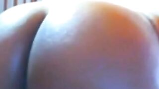 Erotic Oil Massage - Black Beauty Babe Gives Sensual Handjob to Client