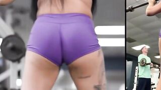 Sex Fitness - Hot MILFs Get Their Sweat On With barely legal Stud