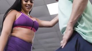 Sex Fitness - Hot MILFs Get Their Sweat On With barely legal Stud