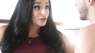 Threesome Fever - Milfy MILF Sandra Star & Stepdaughter Share Hunk's Dick