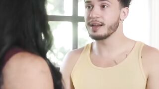 Threesome Fever - Milfy MILF Sandra Star & Stepdaughter Share Hunk's Dick