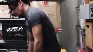 Raw Police Officer Fucks Latinos Ass - Raw Cop Sex with Handsome Latin Guy