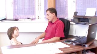 Seducing My Older Teacher - Office Seduction with Roleplay