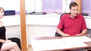 Seducing My Older Teacher - Office Seduction with Roleplay