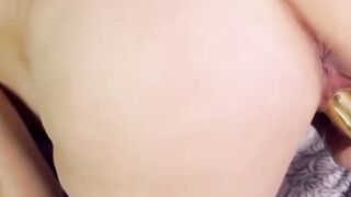 Bush-Lady Oldie - Sensual Masturbation With Bushy Snatch To Orgasm
