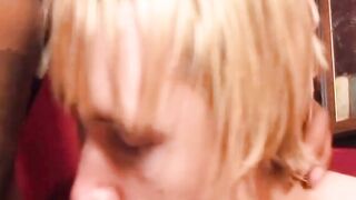 Blond Hunk's Ass Pounding in Anal Threesome