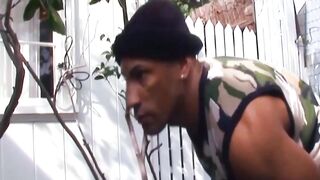 Blond Hunk's Ass Pounding in Anal Threesome