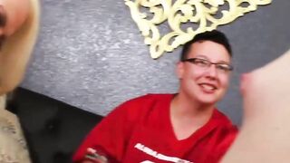 Rugged Hardcore Anal Threesome with Transgender Beauties - Transerotica