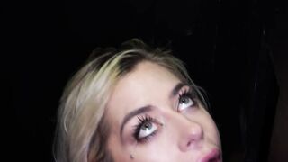 Babe's Blowjob Skills - Petite Brunette Teen Sucks And Swallows Huge Load