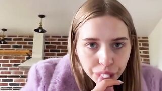 Bounce That Booty On My Big Dick - Hot Brunette Teen Rides Reverse Cowgirl
