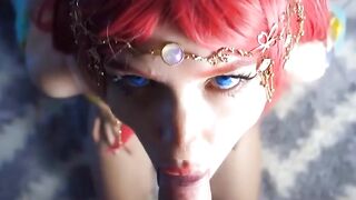 Redhead Cosplay Babe Gets Fucked Hard By Geek After Role-Play Game