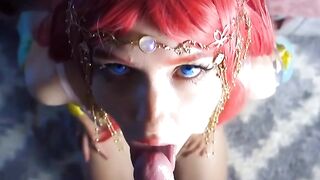 Redhead Cosplay Babe Gets Fucked Hard By Geek After Role-Play Game
