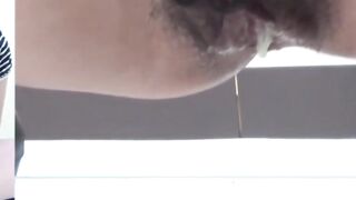 Japanese Cutie's Pee Fetish - Close-up POV