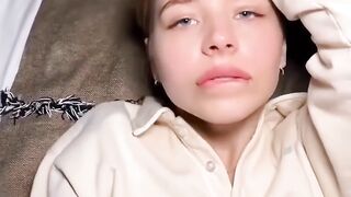 Russian Goddess Devours Burger While Getting Fucked Hard - Nikita Von James