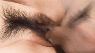 Petite Japanese Teenager Unleashes Her Shaven Pussy in Rough Sex
