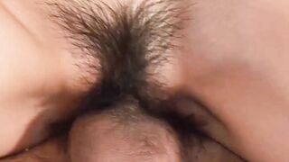 Petite Japanese Teenager Unleashes Her Shaven Pussy in Rough Sex
