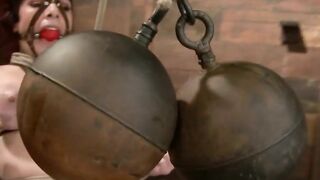 Bondaged Babe Anikka Albrite Endures Humiliating Live Show - Fetish Domination Submission Sex Slave Training