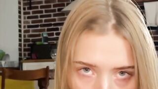 Hot Club Babe Gets Fucked Hard - Beautiful Blonde Sucks & Rides Big Dick