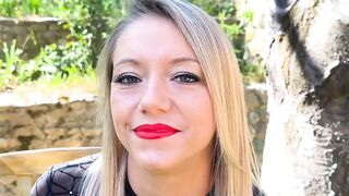 Hot Wife Gives Husband A Surprise Blowjob And Facial In The Kitchen