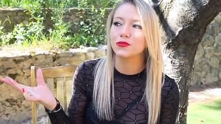 Hot Wife Gives Husband A Surprise Blowjob And Facial In The Kitchen