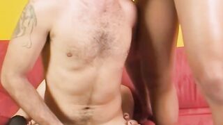 Three's Company - Anal Threesome with Two Transgender Guys & A Man