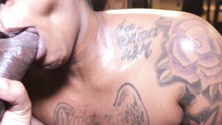 Ebony Goddess Cubana Indica Gets Her Hole Ruined By A Monster Black Dick