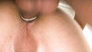 Hispanica Hottie Anal Playground - Transgender Babe Fucked by Man & Older Guy