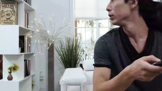 Hot MILF Trista Summer Faceshots Massive Loads From barely legal Stud - POV Blowjob
