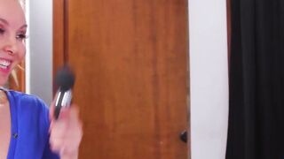 Lesbian Roommates Scissoring - Hot Blonde Babe Eating Out Her Brunette Friend