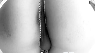 Anal Threesome FFM - Double Penetrated Slut Gets Creampied Hard