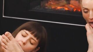 Foot Worship - Erotic Massage by Sex Goddesses