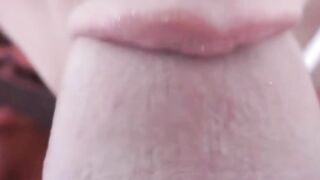 Ex-Wife's Close Up Oral Sex - Sensual Blowjob by Hot Wife