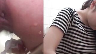 Secret Toilet Cam - homemade Captures Sexually Adventurous Teen