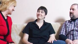 Chubby House Wives Swinger Orgy - Redhead MILF Sandra Shine