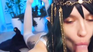 Fantasy Fashion Show - Sexy Costume Roleplay with Hot Female Crossdresser