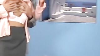 Blondes Do It Better! Hot Milf Katie Strips Down To Show Off Her Perfect Body And Gets Fucked Hard