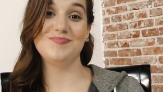 KINKY GIRL GETS A HANDJOB FROM AN UNEXPECTED VISITOR - HandJob Queen