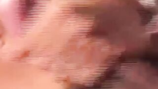 Hot Babe Masturbates With Vibrator While Watching Porn - Solo Female Orgasm